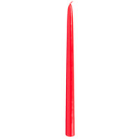 Sterno 40314 12 inch Red 12 Hour Taper Candle - 144/Case