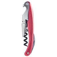 Franmara 3275-20 Lisse Customizable Two-Step Waiter's Corkscrew with Metallic Red Anodized Aluminum Handle
