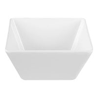 Vollrath V22202 1.5 Qt. White Medium Square Melamine Bowl