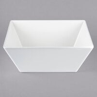 Vollrath V22204 6.5 Qt. White Extra-Large Square Melamine Bowl