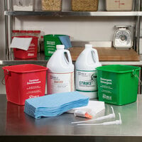 Noble Products 6 Qt. / 192 oz. Cleaning and Sanitizing Kit