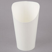 Choice Large 7.5 oz. White Paper Scoop Cup - 1000/Case