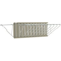Safco 5016 Sand Sheet File Wall Rack with 12 Hanging Clamp Spaces