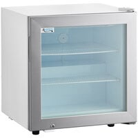 Avantco CFM2 White Countertop Display Freezer with Swing Door