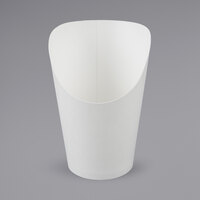 Choice Medium 5.5 oz. White Paper Scoop Cup - 50/Pack