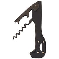 Franmara 2037 Boomerang Two-Step Waiter's Corkscrew with Soft-Touch Black Handle
