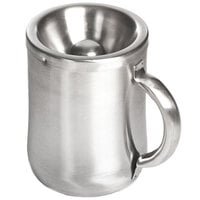 Franmara 9278 Customizable 26 oz. Brushed Stainless Steel New World Style Wine Tasting Personal Spittoon