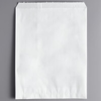 Duro 8 inch x 11 inch White Merchandise Bag - 2000/Bundle