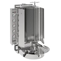 Inoksan PDE 503N Electric Doner Kebab Machine / Vertical Broiler with Robax Glass Shield - 165-198 lb. Capacity