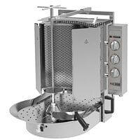 Inoksan PDE 303N Electric Doner Kebab Machine / Vertical Broiler with Robax Glass Shield - 99-132 lb. Capacity