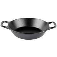Lodge L5RPL3 8 inch Pre-Seasoned Cast Iron Skillet with Dual Handles