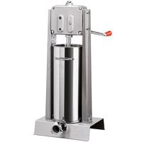 Tre Spade Manual 30 lb. All Stainless Steel Vertical Sausage Stuffer