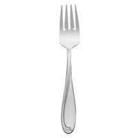 Oneida 2201FSLF Scroll 6 3/4 inch 18/8 Stainless Steel Extra Heavy Weight Salad Fork - 36/Case