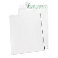 Quality Park Tech No Tear White File envelope with Redi-Strip Seal - 100/Box