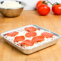 American Metalcraft SQ610 6 inch x 6 inch x 1 inch Heavy Weight Aluminum Pizza Pan