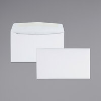 Quality Park White Gummed Seal Business Envelope - 500/Box
