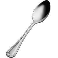 Bon Chef S403 Amore 7 1/4 inch 18/10 Extra Heavy Weight Stainless Steel Soup / Dessert Spoon - 12/Case