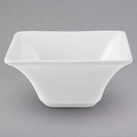 Villeroy & Boch 16-3334-3944 Pi Carre 2 oz. White Porcelain Deep Square Bowl - 6/Case