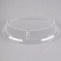 Genpak 94878 9" Clear Dome Plate Lid - 50/Pack