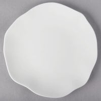 Villeroy & Boch 16-4033-2660 Blossom 6 3/4 inch White Bone Porcelain Flat Plate - 4/Case