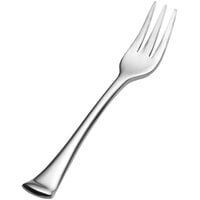 Bon Chef SBS3208 Aspen 4 7/8 inch 18/0 Stainless Steel Oyster / Cocktail Fork - 12/Case
