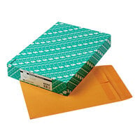 Quality Park 43767 Redi Seal #97 10" x 13" Brown Kraft File Envelope with Redi-Seal Adhesive - 100/Box
