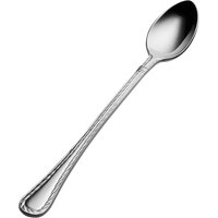 Bon Chef S402 Amore 7 3/8 inch 18/10 Extra Heavy Weight Stainless Steel Iced Tea Spoon - 12/Case