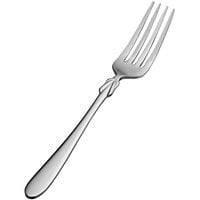 Bon Chef S2305 Forever 7 3/8 inch 18/10 Stainless Steel Extra Heavy Weight Dinner Fork - 12/Case