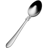 Bon Chef S2300 Forever 6 3/8 inch 18/10 Stainless Steel Extra Heavy Weight Teaspoon - 12/Case
