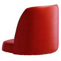 Lancaster Table & Seating 19 inch Wide Crimson Barstool Bucket Seat