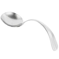Bon Chef STS1101 18/10 Stainless Steel Extra Heavy Chambers Bouillon Tasting Spoon - 12/Case