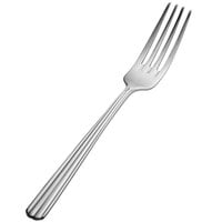 Bon Chef S1605 Britany 7 13/16 inch 18/10 Stainless Steel Extra Heavy Weight Dinner Fork - 12/Case