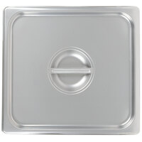 Choice 2/3 Size Stainless Steel Solid Steam Table / Hotel Pan Cover