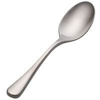 Bon Chef S4116 Como Satin Finish 4 7/8 inch 18/10 Extra Heavy Weight Stainless Steel Demitasse Spoon - 12/Case