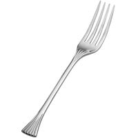 Bon Chef S2805 Mimosa 7 5/16 inch 18/10 Stainless Steel Extra Heavy Weight Dinner Fork - 12/Case