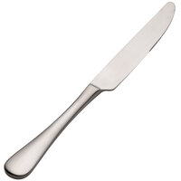 Bon Chef S4111 Como Satin Finish 9 1/8 inch 13/0 Stainless Steel Dinner Knife - 12/Case