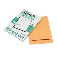Quality Park 42354 Jumbo Size 14" x 18" Brown Kraft Fold Flap Seal File Envelope - 25/Box
