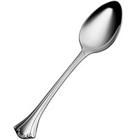 Bon Chef S2103 Breeze 7 1/2 inch 18/10 Stainless Steel Extra Heavy Weight Soup / Dessert Spoon - 12/Case