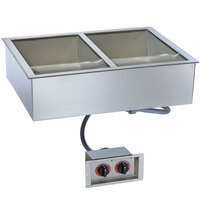 Alto-Shaam 200-HW/D4 Two Pan Drop In Hot Food Well for 4 inch Deep Pans - 240V
