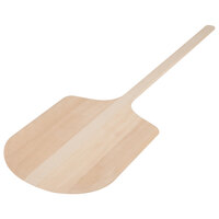 14 inch x 16 inch Wood Pizza Peel with 26 inch Handle