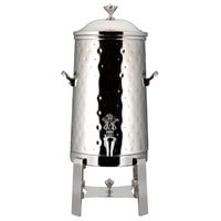 Bon Chef 42001C-H Contemporary 1.5 Gallon Insulated Hammered Stainless Steel Coffee Chafer Urn with Chrome Trim