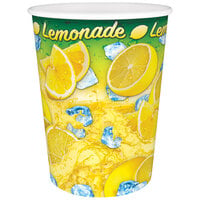 32 oz. Squat "Lemonade Ice" Paper Cup - 480/Case