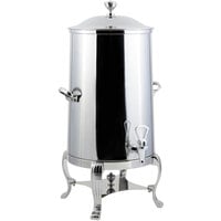 Bon Chef 40003-1CH Aurora 3 Gallon Insulated Stainless Steel Coffee Chafer Urn with Chrome Trim