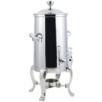 Bon Chef 41001C Aurora 2 Gallon Stainless Steel Coffee Chafer Urn with Chrome Trim