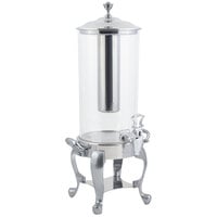 Bon Chef 49500CH Roman 2 Gallon Chrome Finish Beverage Dispenser with Stainless Steel Ice Chamber