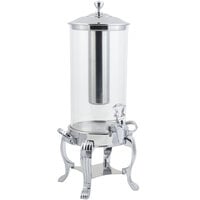 Bon Chef 40500CH Aurora 2 Gallon Chrome Finish Beverage Dispenser with Stainless Steel Ice Chamber