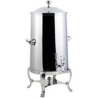 Bon Chef 40003CH Aurora 3 Gallon Insulated Stainless Steel Coffee Chafer Urn with Chrome Trim