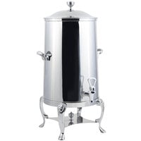 Bon Chef 48003-1C Lion 3 Gallon Insulated Stainless Steel Coffee Chafer Urn with Chrome Trim