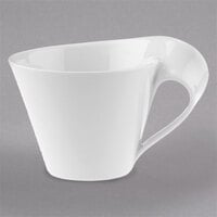 Villeroy & Boch 10-2484-1210 NewWave 13 oz. White Premium Porcelain Coffee Cup - 6/Case