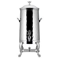 Bon Chef 49001C-H Roman 1.5 Gallon Insulated Hammered Stainless Steel Coffee Chafer Urn with Chrome Trim